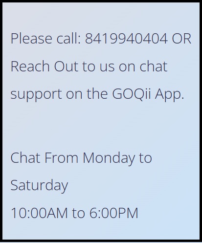 Chat Support